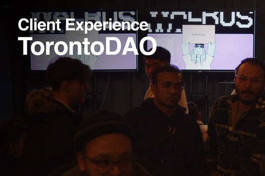 A community meetup that uses entertainment to engage audiences with content - Toronto DAO