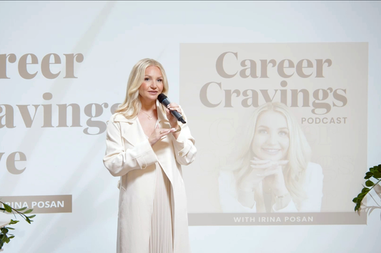 Not Just a Podcast: Inside Irina Posan's Live Recording + Career Workshop Experience