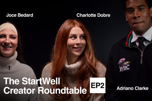 "Youtubers" A StartWell Creator Roundtable - Adriano Clarke with Charlotte Dobre & Joce Bedard