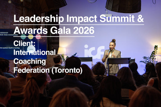 One Venue, Three Experiences: ICF Toronto's Leadership Impact Summit & Awards Gala at StartWell