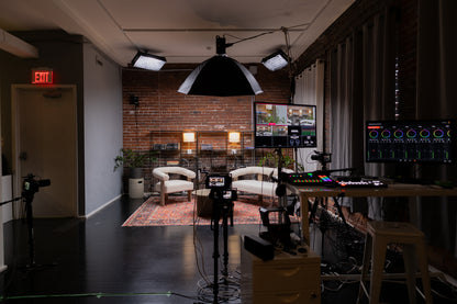 Direct to camera studio