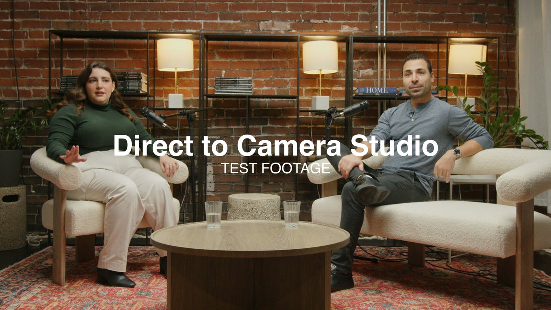 Direct to Camera - Corporate Film Studio in Toronto at StartWell 