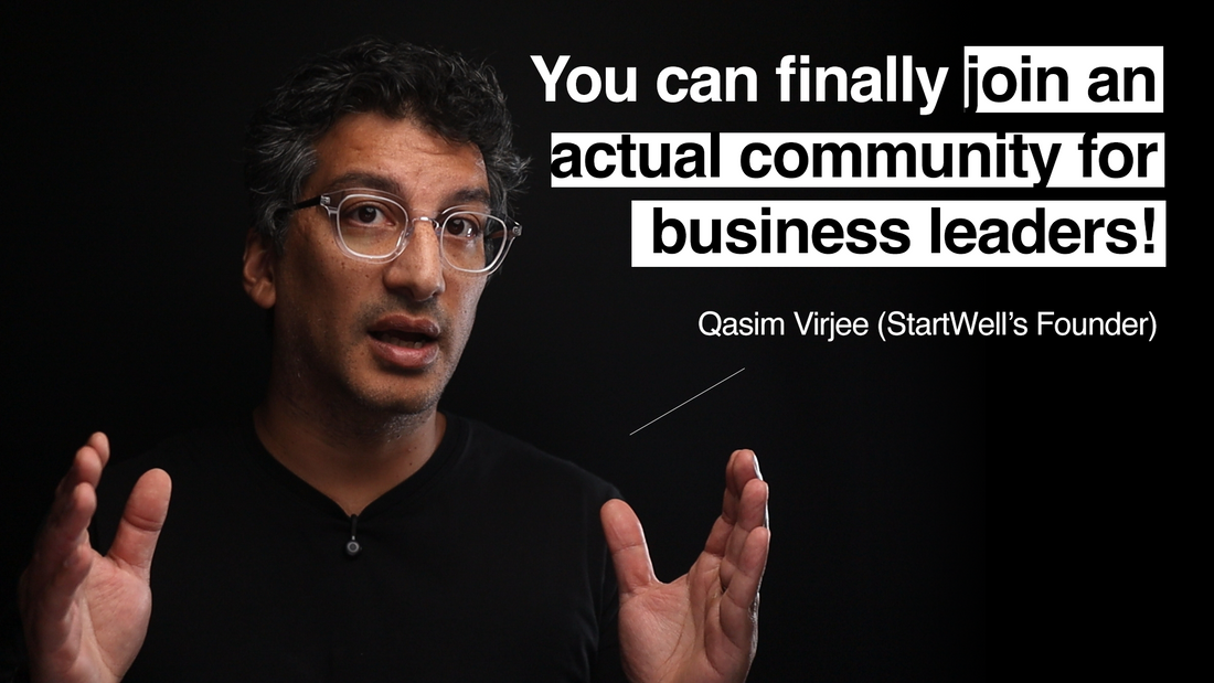 Qasim from StartWell introduces Salon Membership at StartWell