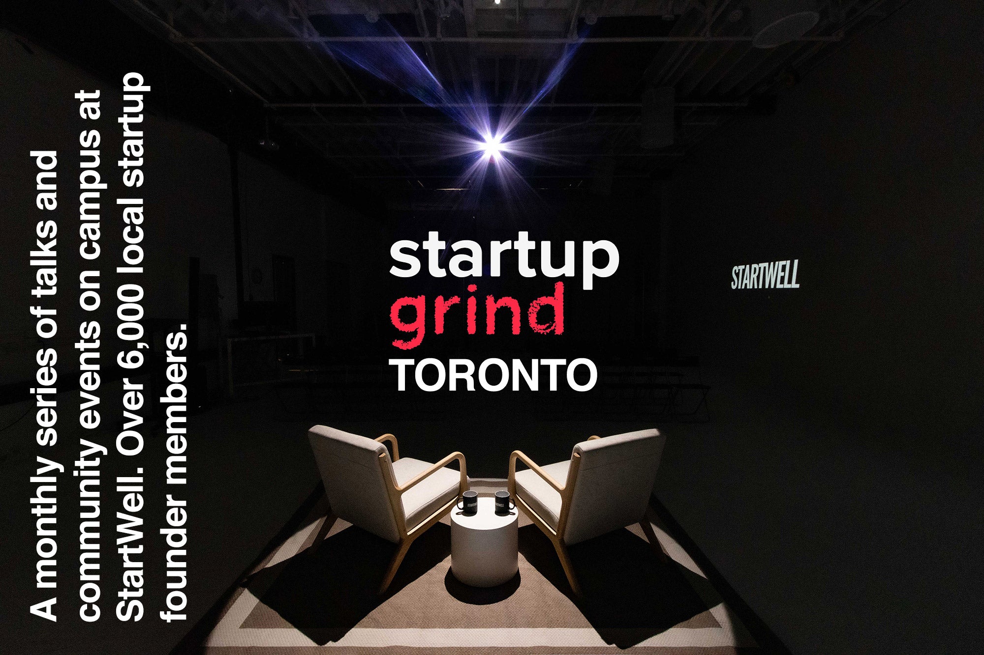 StartWell is the home of Toronto's Startup Grind Chapter - with over 6,000 entrepreneur members